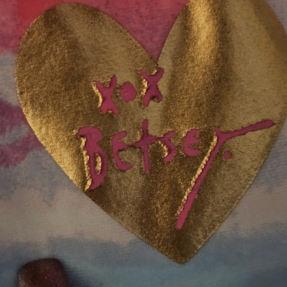 Betsey Johnson Tie-Dye Kids Swim Rashguard Set - Picture 3 of 8